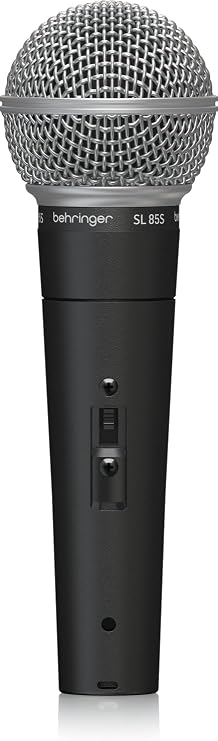 Bellinger SL 85S Dynamic Microphone with Carrying Case, On/Off Switch, Cardioid Characteristics