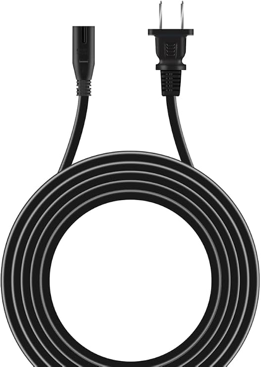AC Power Cord Cable Compatible with HP DeskJet 4258e 4255e 4252e All-in-One Printer