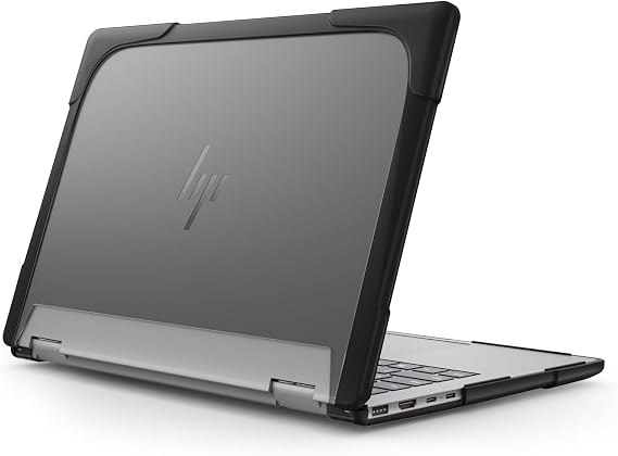 Batianda Protective Case for HP Envy x360 2-in-1 14 Inch 2024, Black