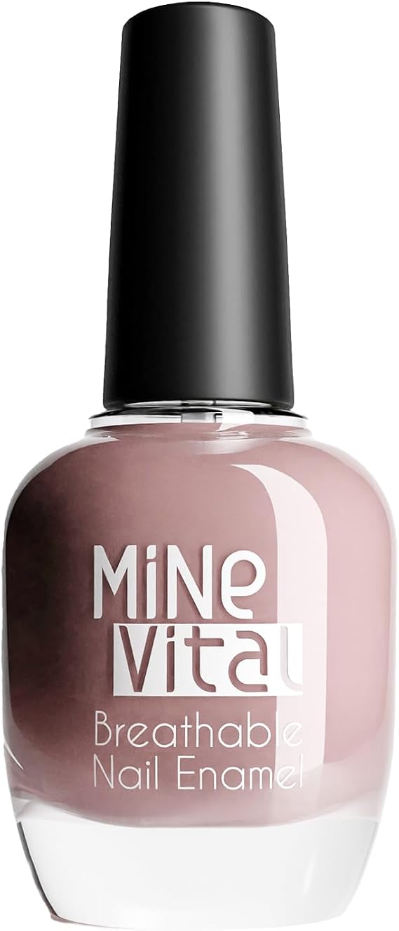 MineVital Macchiato - Breathing Nail Polish, Breathable, Water Permeable 15 ml (21)