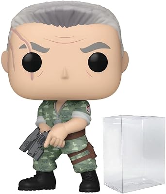 POP Avatar - Miles Quaritch Funko Vinyl Figure Bundled with Compatible Box Protector Case, Multicolored, 3.75 inches