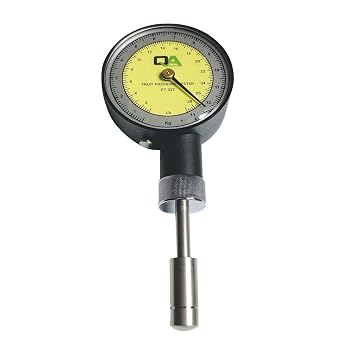 QA Supplies FT327 Fruit Firmness Penetrometer - Black, Handheld, Analog Display, 28 lb Capacity, 100g Readout Accuracy, Auto Shut Off, Measures Firmness of Fruits
