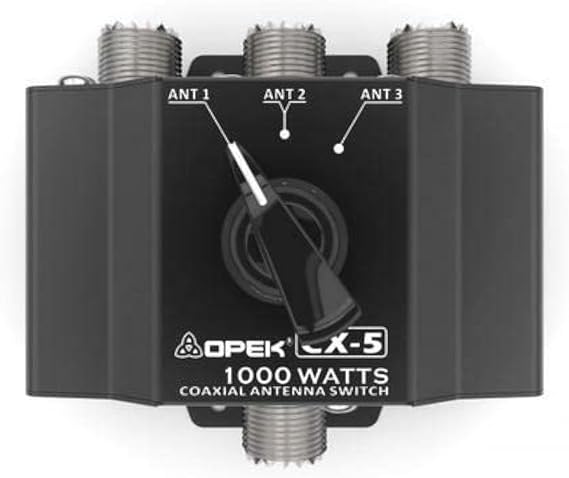 OPEK CX-5 Coaxial Antenna Switch 1KW PEP Rated 3 Position