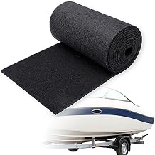 PAMASE Boat Trailer Bunk Carpet - Ultra Thick Wear-Resistant Marine Carpeting Covers for Boat Lift Bunks, Shock Absorption Padding Mats Parts Accessories for Jet Ski