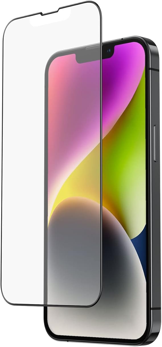 FLOLAB NanoArmour Anti-Glare Screen Protector for iPhone 14/13 / 13 Pro - Premium Tempered Glass, Matte Finish, Smooth Touch, Easy Installation, Anti-Dust