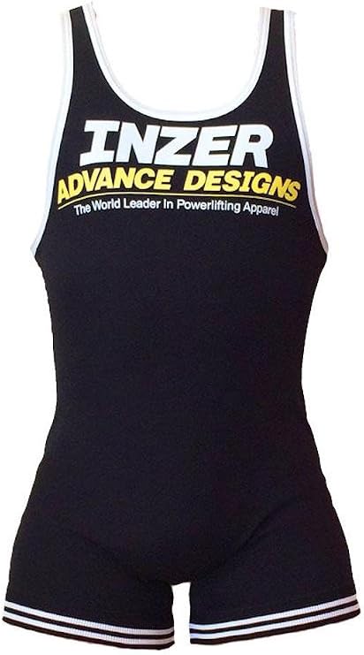 Inzer Powerlifting Singlet 2XLarge Black