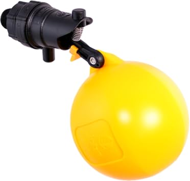 "Rojo Float Valve, 3/4", Black/Yellow (1)