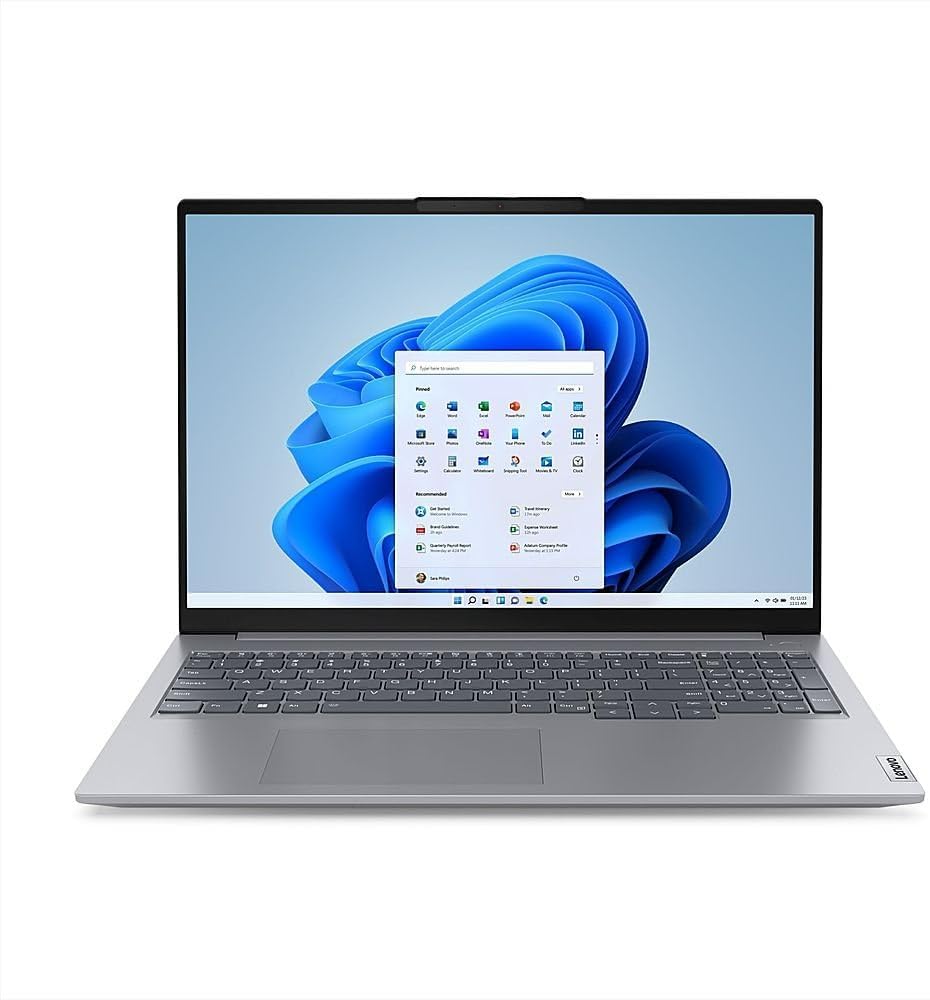 Lenovo ThinkBook 16 G6 IRL 2024 Business Laptop 16 WUXGA IPS 14-Core Intel i7-13700H 64GB DDR5 2TB SSD Intel Iris Xe Graphics Thunderbolt 4 Wi-Fi 6 Backlit Keyboard Win11 Pro wONT 32GB USB