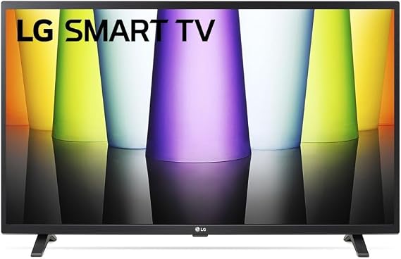 LG 32LQ63006LA 32" Full HD Smart TV, 2022 LED TV with α5 Gen 5 Processor with AI, WebOS 22, HDR, Wi-Fi, Bluetooth, Game Optimizer, Google Stadia and GeForce NOW, Compatible with Google Home and Alexa [Energy Class F]