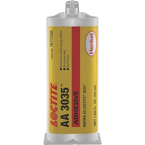 Adhesive, 3035 Series, Clear, 10.2 oz, 1:01 Mix Ratio, 15 min Functional Cure - 1 Each