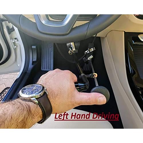 Sago Portable Handicap Driving Hand Controls-car Hand Controls -BLACK Handle