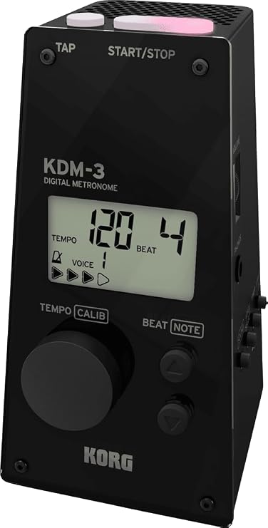 Korg - KDM3-BK - Pyramid Style Digital Metronome - Black