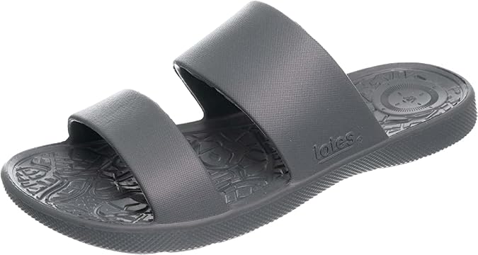 totes Women's Everywear Lightweight Waterproof Soft Hudson Slide Sandal