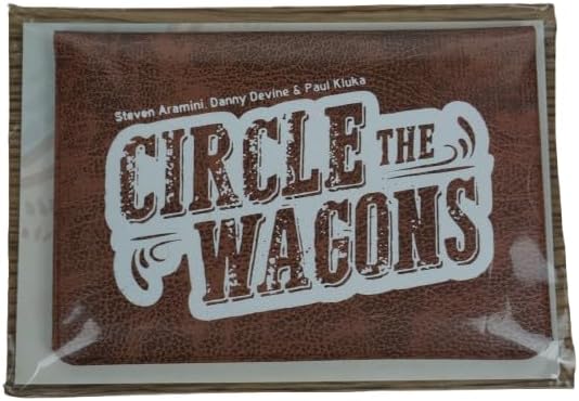 Circle The Wagons Button Shy Wallet Game