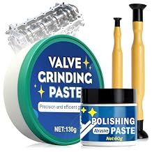 Valve Lapping Compound, Valve Grinding Compound, Valve Lapping Tool, High Temperature Resistant Suitable for Valve Grinding, Mechanical Surface Polishing and Carbon Deposit Removal