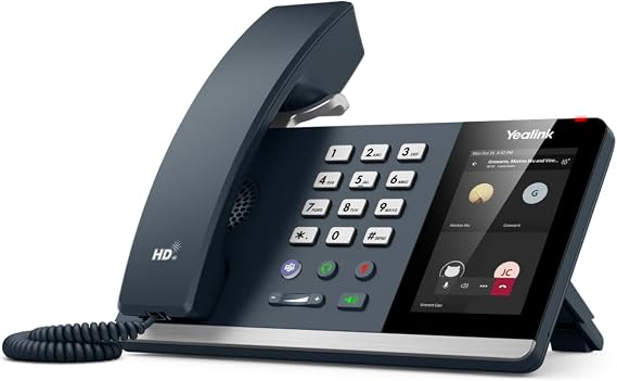 Yealink MP54-TEAMS-E2 - PoE - Android 13-4 inch (480 x 800) capacitive Touch Screen - Power Adapter NOT Included