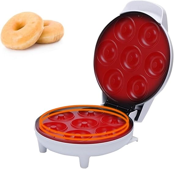 Mini Donut Maker, Non-Stick 7-Cavity Appliance