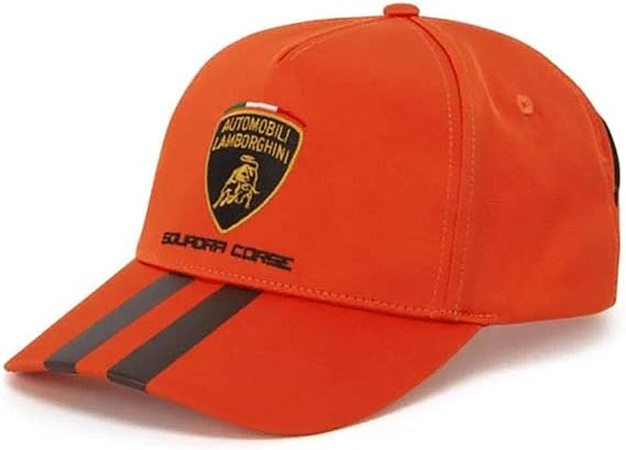 Lamborghini 2023 Adult Squadra Corse Travel Cap Orange