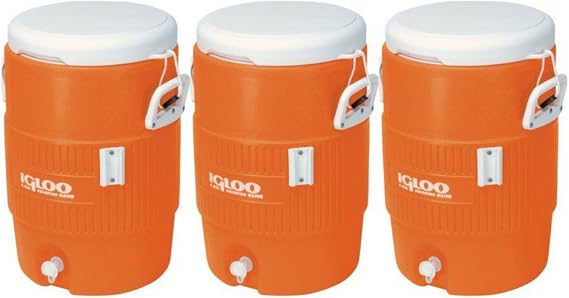 Igloo 5 Gallon Seat Top Beverage Jug with spigot - (3 Container)