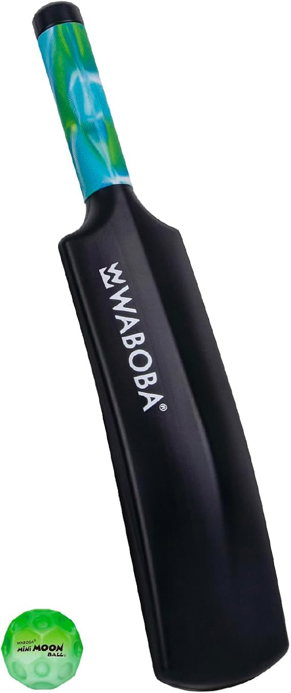 Waboba Mini Cracket Set, Mini Moon Ball | Mini Cracket Bat, for Backyard Fun