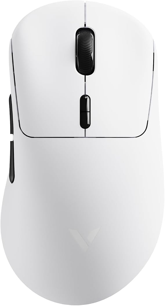 Rapoo VT3 Gen-2 Wireless Gaming Mouse, True 8K Wireless Polling Rate, 53g Lightweight, Up to 750 Hr Battery, Nordic nRF54L15 MCU, 100-Million Mechanical Switch, 10 Programmable Buttons, Macro Enabled