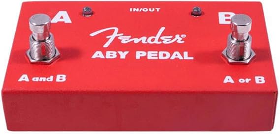 Fender ABY Pedal Footswitch, Red