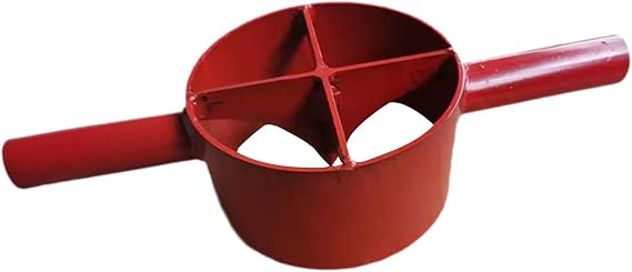 Bamboo Splitter Splitting Tool Cast Steel Compact Divider Machine Portable Separator Easy to Use Two Handed Cutter Suitable for Artistic Projects Bask, 4 Cuts