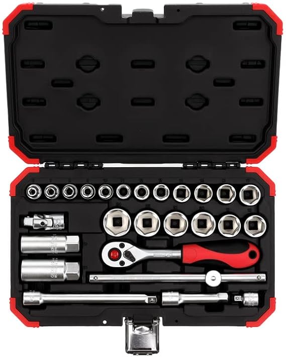 Gedore Red 26-Piece 3/8-Inch Socket Set