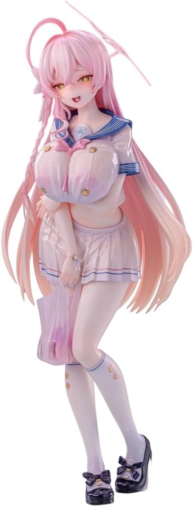 Blue Archive Urawa Hanako Figure 1/7 Anime PVC Figurine Modle 10.6IN | Blue Archive Urawa Hanako Figure 1/7 Anime Game Characters PVC Desktop Ornaments Fans Gifts 10.6IN
