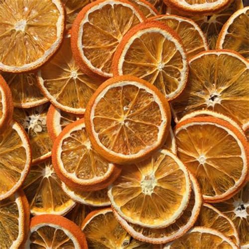 Barsmith Dehydrated Orange Slices - 100% Real Dried Oranges - No Sugars or Preservatives - Convenient & Long-Lasting Natural Cocktail Garnish for Mocktails, Sparkling Water & Teas- 17.64oz Pack of 1