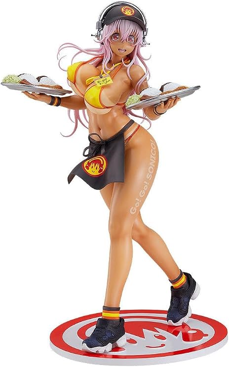 Super Sonico Bikini Waitress Version, 1/6 Scale ABS & PVC Painted & Finished Figure