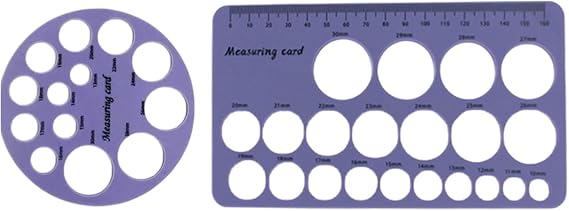 Food Grade Silicone Flange Insert Ruler Breast Pumps Accessory for Precise Nipple Size Selection During Lactation Dishwasher Safe Nipple Ruler