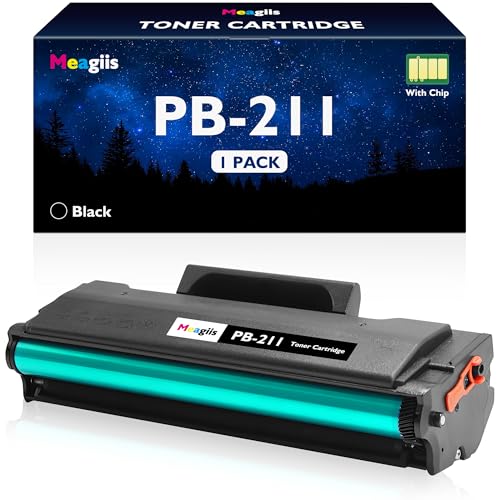 Compatible PB-211 Toner Cartridge Replacement for Pantum PB-211 PB211 PB-211E PB211EV Toner Cartridge Use for Pantum P2502W P2500W M6552NW M6550NW M6600NW M6602NW 1 Pack,1600 Pages
