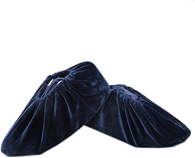 Rain coat Flannelette Shoes Cover Cloth Washable Adults Indoor Wear-Resisting Thickening Anti-skidding Shoe Covers 5 Pairs