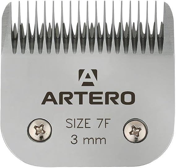 Artero A5 Blade #7F, 0.126" (3.2 mm) - Compatible with Artero, Andis, Moser, Heiniger, Aesculap, Oster Clippers
