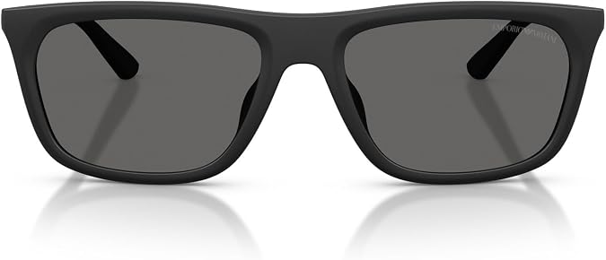 Emporio Armani mens Ea4272u Universal Fit Rectangular Sunglasses