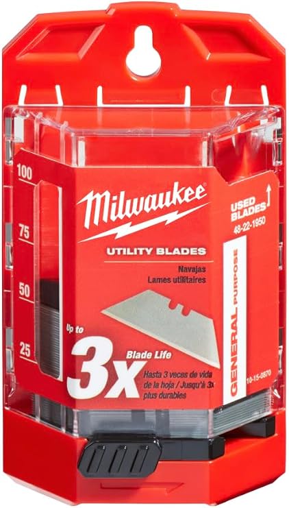 Knife Blades Bulk Pack 50 Piece