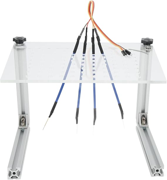 LED DM Frame Kit Silver Mount Multi-Function ECU Programming Tool with 4 Probe Pins for Vehicle for BDM Frame