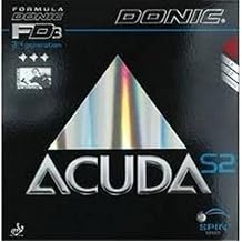 Donic Accuda S2 Max Rubber Table Tennis Rubber (Red)