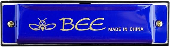 Rumyve 10-hole 20-Tone Harmonica Key,C Harmonica, Adult Child Harmonica,Mini Blues Harmonica for Children Adult Beginners and Performers