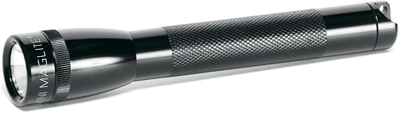 Maglite Black 2Cell AA Led Mini Mag With Holster [Energy Class C]
