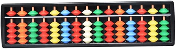 Abacus Chinese 15-Digits Soroban Math Calculation Tool for Children Education