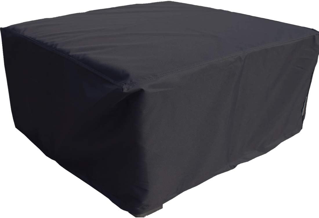J&C Outdoor Patio Table Cover 420D Patio Furniture Covers Outdoor Furniture Cover Waterproof UV Resistant Gray for Furniture Set 46x46x29in