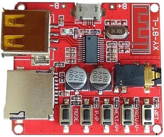 Bluetooth MP3 Modülü (SD Kart Girişi, USB 2.0)