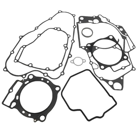 Engine Crankcase Cover Cylinder Top End Gasket Kit Set Compatible with Honda CRF450R 2009 2010 2011 2012 2013 2014 2015 2016 25-337