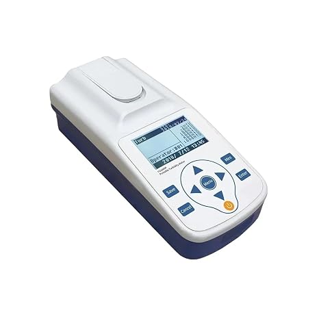 0-1000NTU Portable Handheld Turbidity Meter TU1000P High Performance Turbidimeter For Water Quality Testing Clear Screen