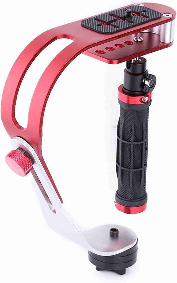 Professional Handheld Video Stabilizer for DSLR and Camera - Lightweight, Adjustable Stability Grip