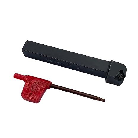 GBJ SEL1212H11 Lathe Threading Holder External Threading Internal Threading Tool Threading Holder for 11IR A60 Threading Inserts (SEL1212H11)