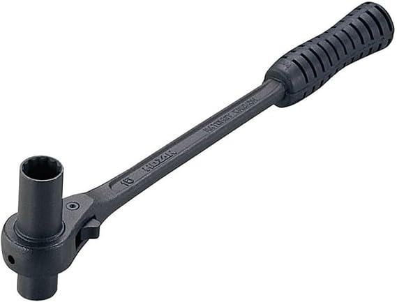 Hozan Crank Arm Wrench Ratcheting 14/15mm