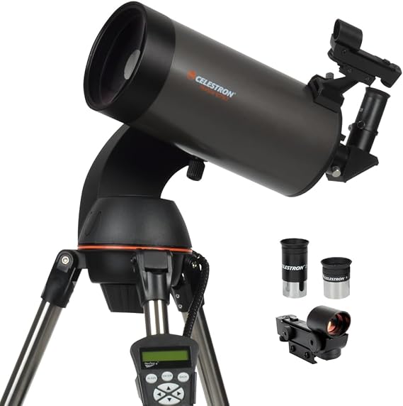 Celestron 22097 NexStar 127SLT-Mak Portable Computerised Maksutov-Cassegrain Telescope, Grey